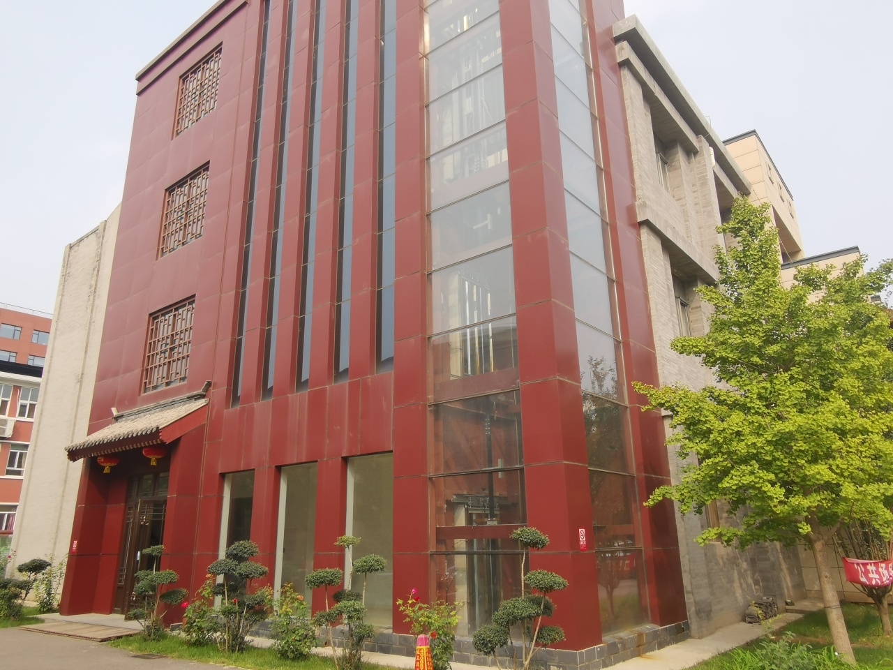 中新华文化金融创意园外立面 